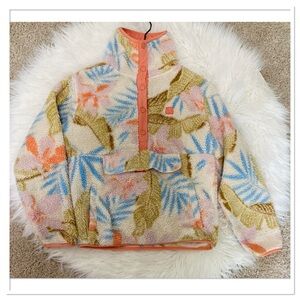 Billabong Switchback Fleece Pullover Sweatshirt Multicolor Size Small